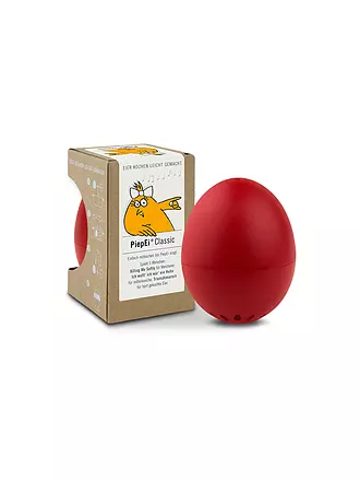 BRAINSTREAM | Minuteur de cuisine - PiepiEi CLASSIC 3 niveaux de cuisson Rouge | 